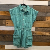 Kelli Denim Romper