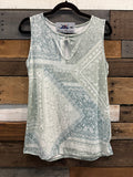 Handkerchief Keyhole Tank