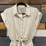 Seersucker Jumpsuit