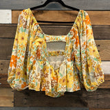 Whimsy Floral Top