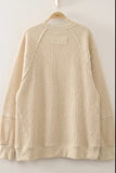 The Thermal Sweatshirt in Ivory