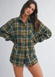 The Andi Flannel in Green