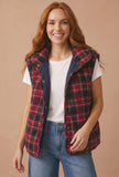 Cheery Plaid Vest