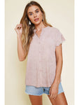 Ruffled Rose Top