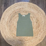 Sage Cropped Tank