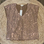 Champagne Sparkles Top