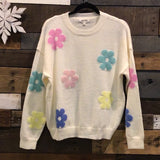 Spring Flowers Sweater