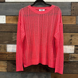 Raspberry Summer Sweater