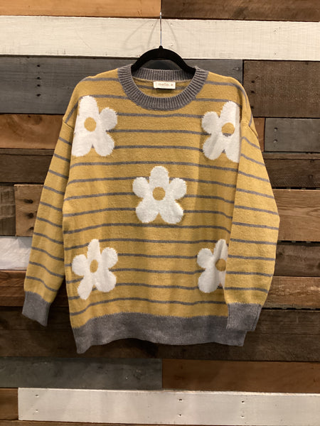 Flower Frenzy Sweater