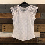 Eyelet Layers Top