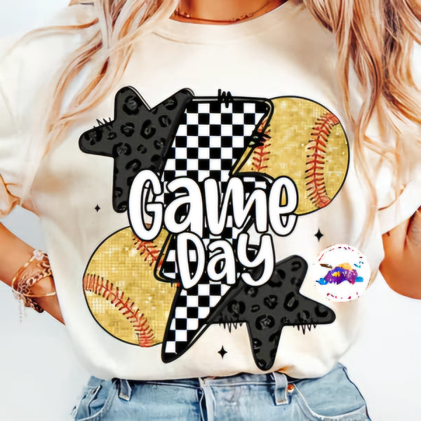 Softball Game Day tee preorder