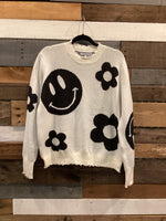 Retro Smiles Sweater