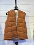 Rust Corduroy Vest🍁