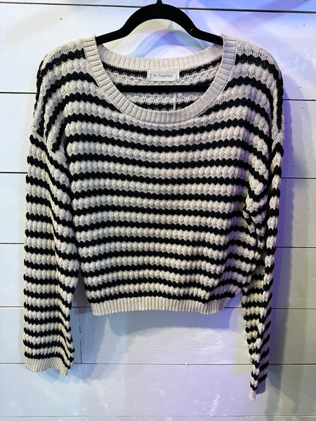 Sassy Stripes Sweater