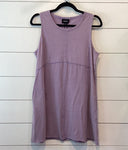 Lilac Pieced Tee Dress