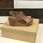 Very G Liberty Tooled Wedge Sandals