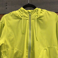 Lemon Lime Crop Athleisure Jacket