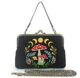 Mushroom Kisslock Bag