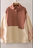 Ashley Pullover in Brick