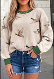 Ribbed Mallard Pullover