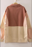 Ashley Pullover in Brick