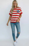 Patriotic Star Top