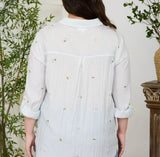 Flirty Floral Button Down