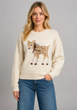 Fabulous Fawn Sweater