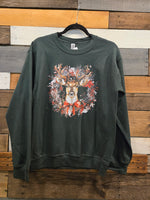 Reindeer Wreath Sweatshirt