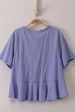 Mineral Wash Peplum