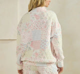 Spring Quilted Sweatshirt
