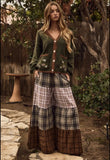Flowy Patchwork Pants