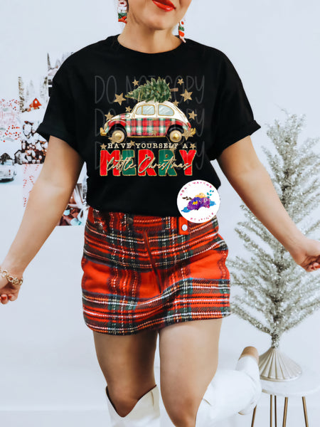 Merry Little Christmas Tee *preorder*