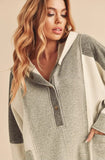 Dove Pullover in Heather Grey