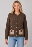 Gingerbread Cardigan