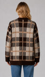 Winter Plaid Cardigan