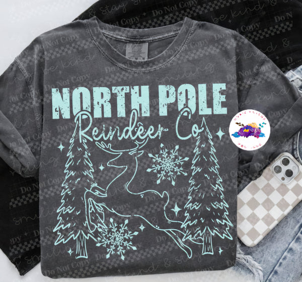 North Pole Reindeer Co Tee *preorder*