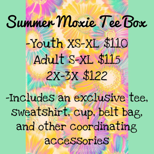 Summer Moxie Tee Box