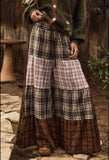 Flowy Patchwork Pants