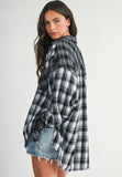 Noelle Flannel in black