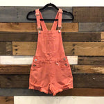 Risen Peach Blossom Shortalls