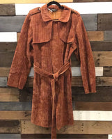 Textured Rust Trench