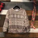 Girls Fair Isle Sweatshirt