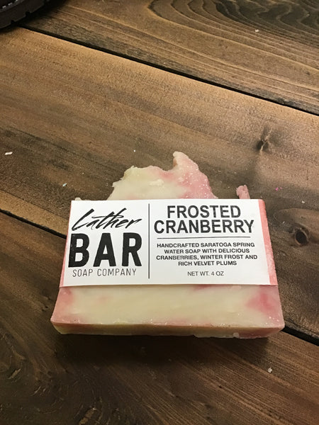 Frosted Cranberry Bar Soap