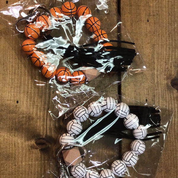 Volleyball/Basketball Keyrings