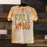 Fall Vibes Bleached Tee